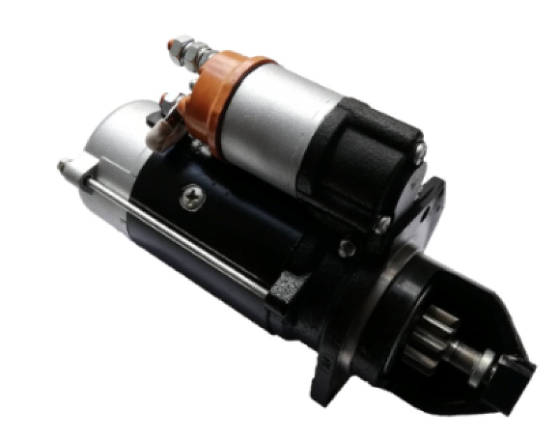 Стартер 8062.3708 БАТЭ 24В КАМАЗ Cummins с доп. реле плавного включения (5565913) 8062.3708