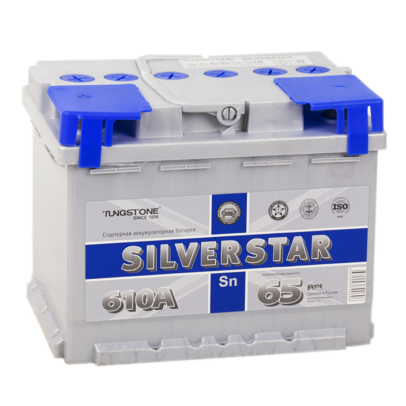 Аккумуляторная батарея SilverStar 6СТ-65 L 6СТ-65 L 0/1