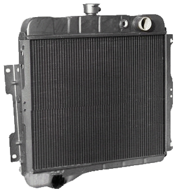 Радиатор водяного охлаждения ГАЗ 3307 с карб. 2-х 121-1301010